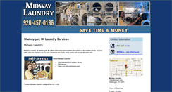 Desktop Screenshot of midwaylaundry.com