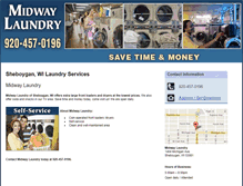 Tablet Screenshot of midwaylaundry.com